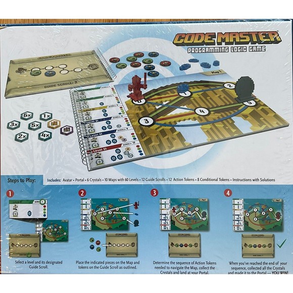 ThinkFun Code Master Programming Logic Board Game. New/Sealed - Picture 1 of 5